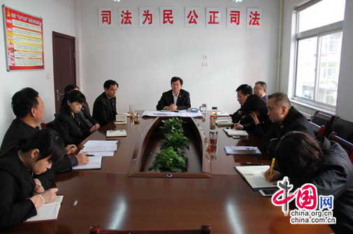 陕西阎良法院召开基建工作会议 推进审判法庭建设