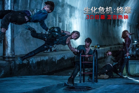 《生化危机：终章》发布“丧尸攻城”正片片段 爱丽丝勇领末日战队对抗丧尸军团