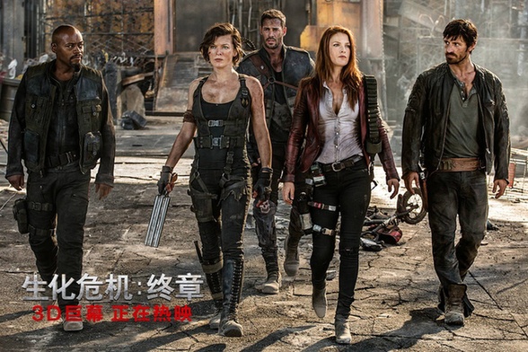 《生化危机：终章》发布“丧尸攻城”正片片段 爱丽丝勇领末日战队对抗丧尸军团
