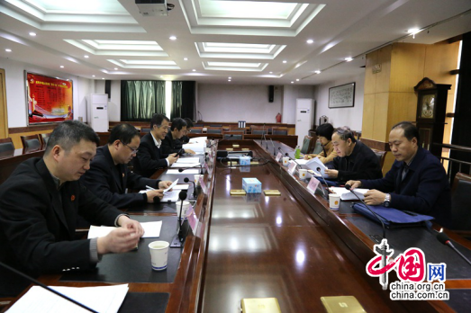 陕西省高院调研咸阳法院财务管理及信息化建设情况