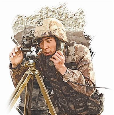 侦察兵被赞火炮神眼冒险爬上70多米高风力发电车