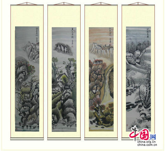 著名书画家高万举牡丹图 花开中国梦