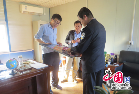 陕西韩城新城派出所保驾护航重点项目建设