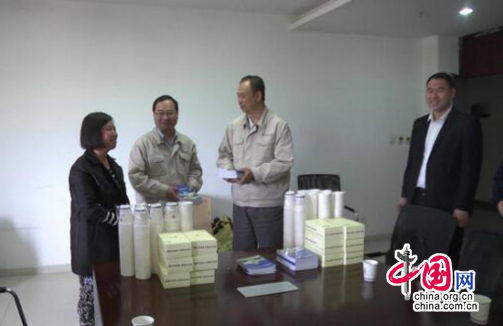 陕西高陵区法律进企业走进中钢集团西安重机公司