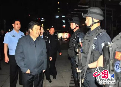 咸阳公安开展社会治安大清查集中统一行动