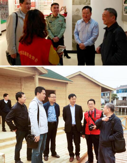 南京市家协与宝应县柳堡镇二妹子民兵连双拥共建活动圆满落幕