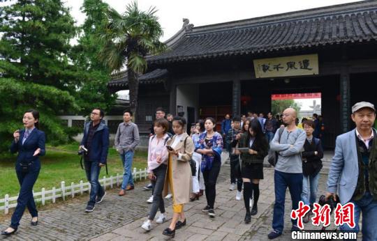 江苏高邮景区文游台。 郭亚楠 摄 江苏高邮景区文游台。 郭亚楠 摄