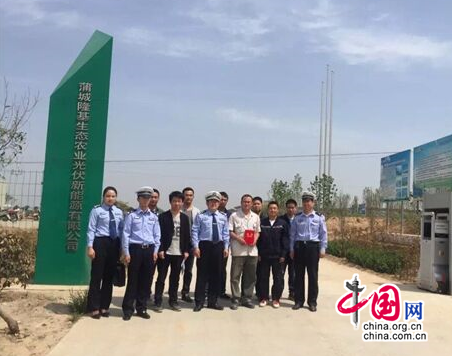 渭南高交大队阎禹中队深入沿线企业进行交通安全宣传