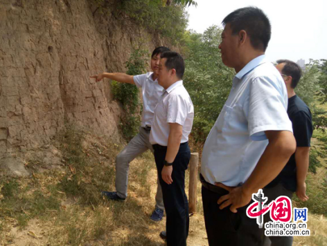 西安未央法院李社武到汉长安城大遗址保护特区调研