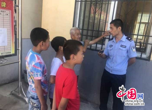 咸阳淳化县公安关注留守儿童暑期安全