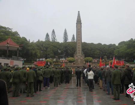 晋江市退役军人事务局开展退役军人烈士祭扫专场活动