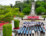 福州市退役军人事务局在林祥谦烈士陵园举行向革命烈士敬献花篮仪式