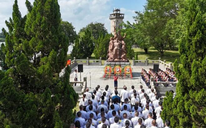 广东江门：军地合力举办“红色印记 光辉永存”抗战胜利系列纪念活动
