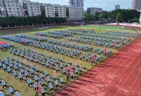 福州市福清军地联合开展“思政+国防”特色军训活动