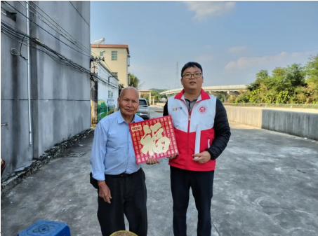 恩平市退役军人事务系统开展“迎新春、送祝福”慰问活动