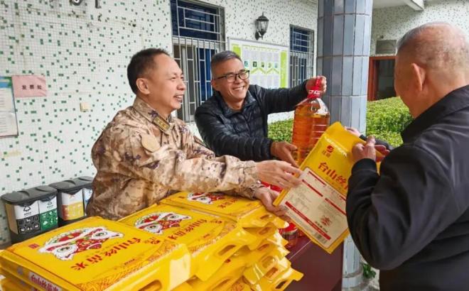 汕头市金平区：军地校联合开展春节拥军优属“送温暖”活动