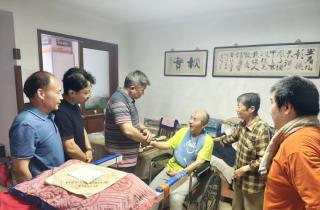 局领导班子到城子街道调研退役军人服务保障体系建设工作